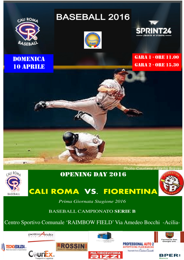 LOCANDINA Baseball 2016-1